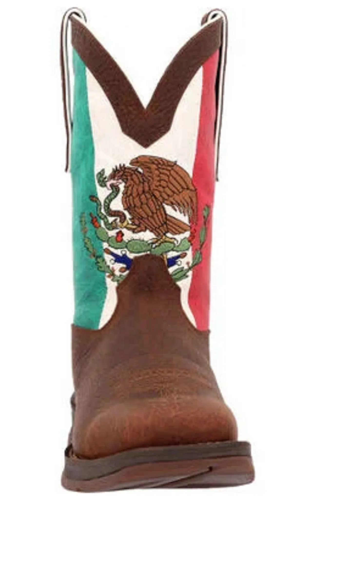 Durango Rebel Men's Mexican Flag Slip/Oil Resist. Soft Toe Boot DDB0430