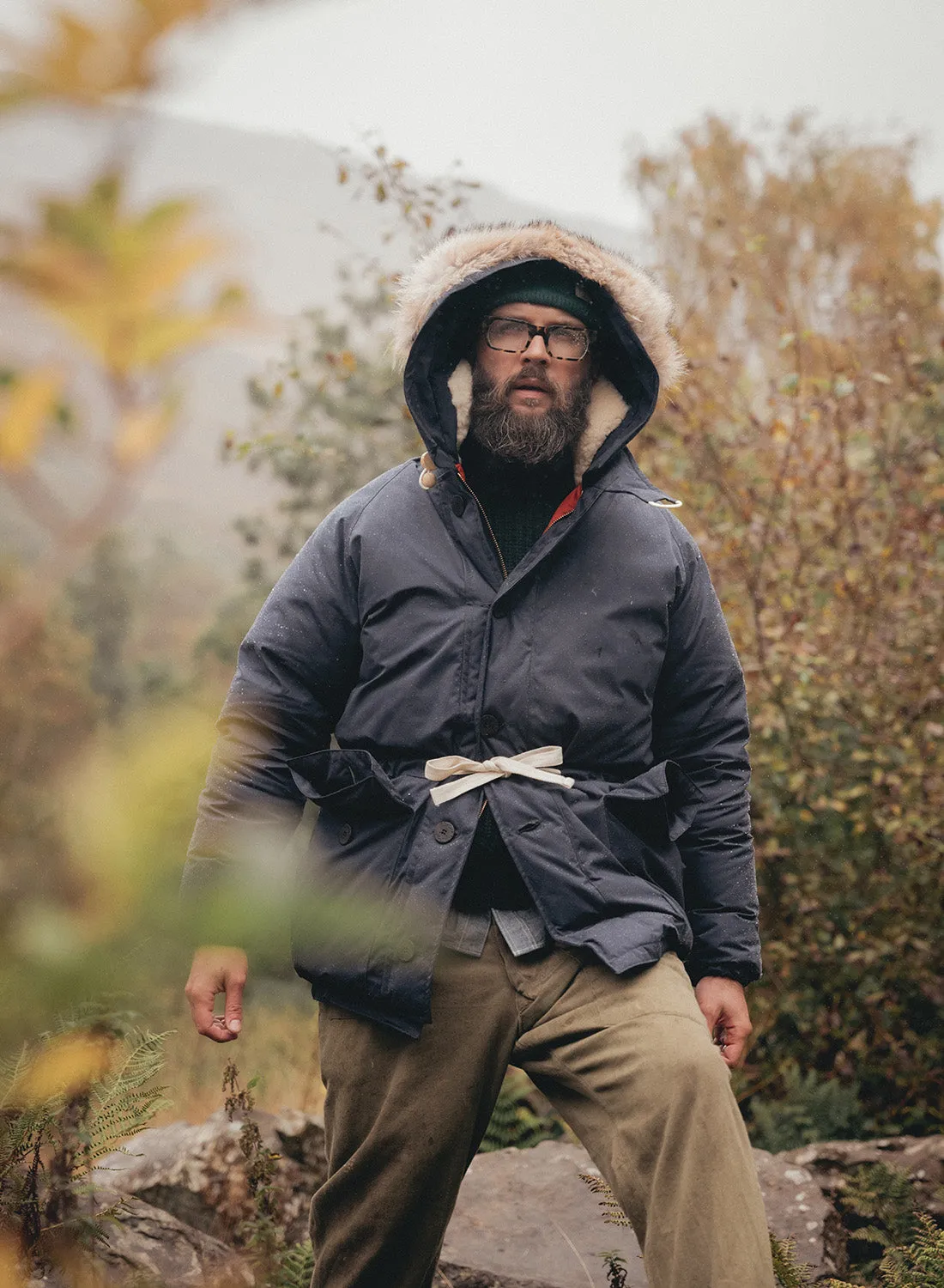 Everest Parka in Navy