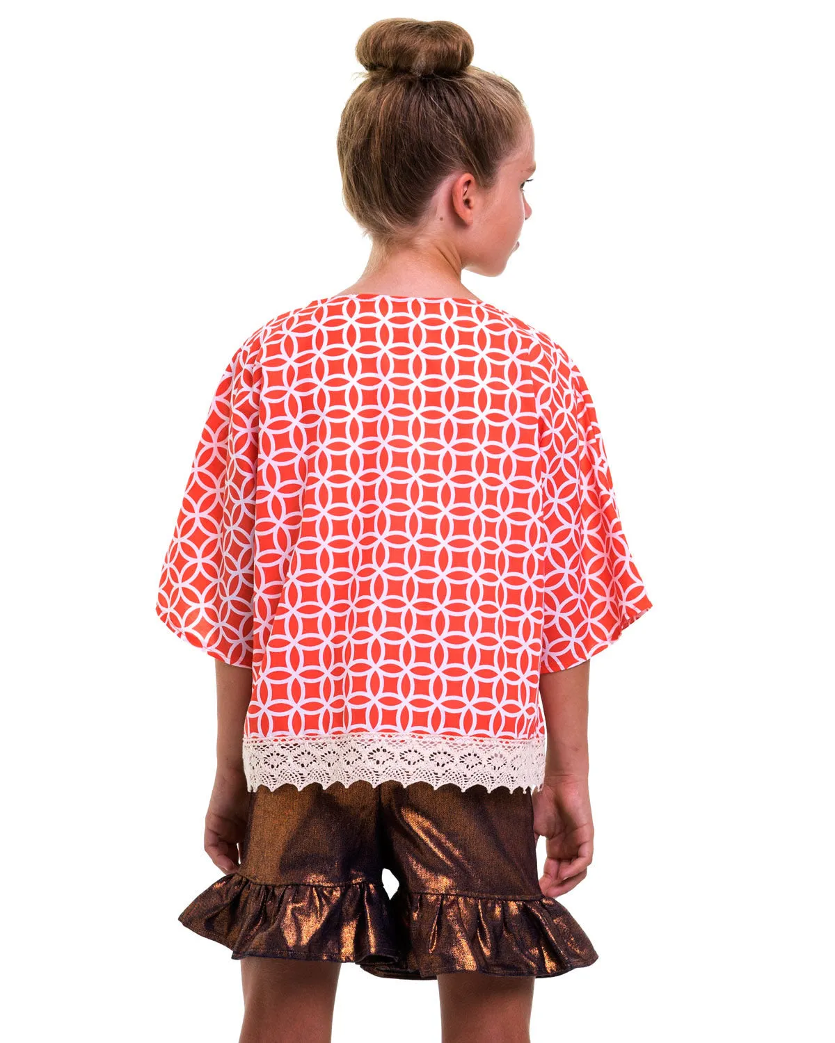 Free Sewing Pattern - Girls Kimono Jacket Pattern