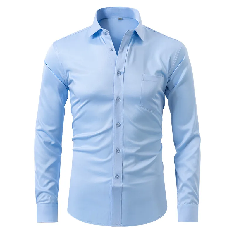 Marcello™ | Slim Fit Stretch Anti-Wrinkle Dress Shirt