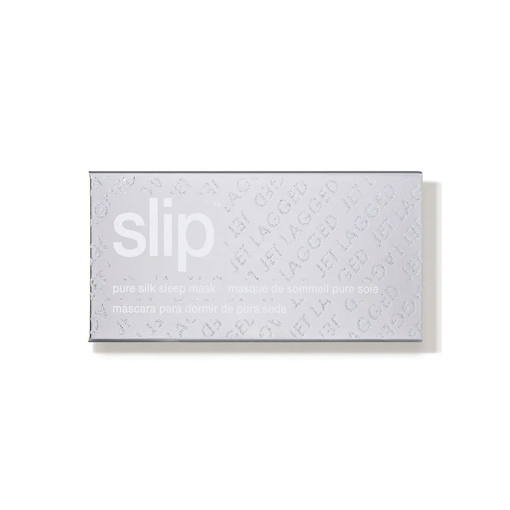 Slip silk sleep mask - Jet Lagged