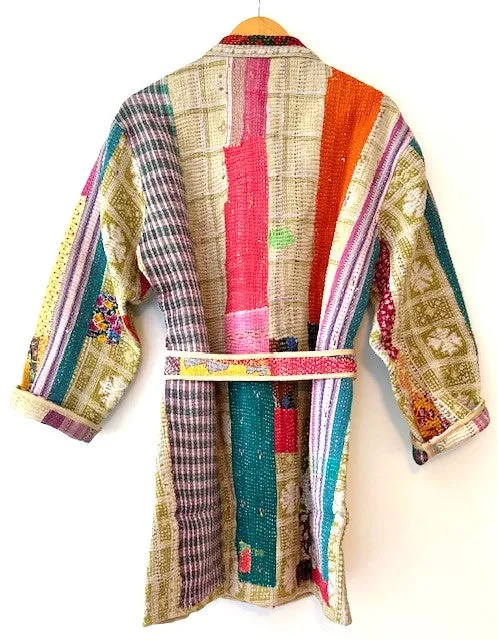 Specialty Collection: Designer Patchwork Hand Embroidered Jacket Fully Reversible. Perfection