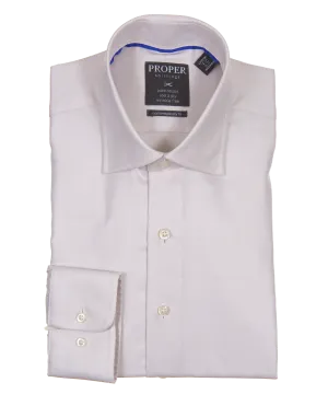 Tan Contemporary Fit Cotton Shirt