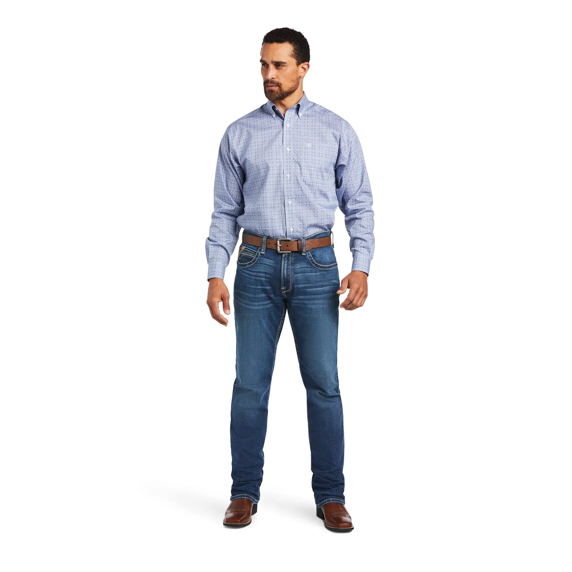 Wrinkle Free Noel Classic Fit Shirt