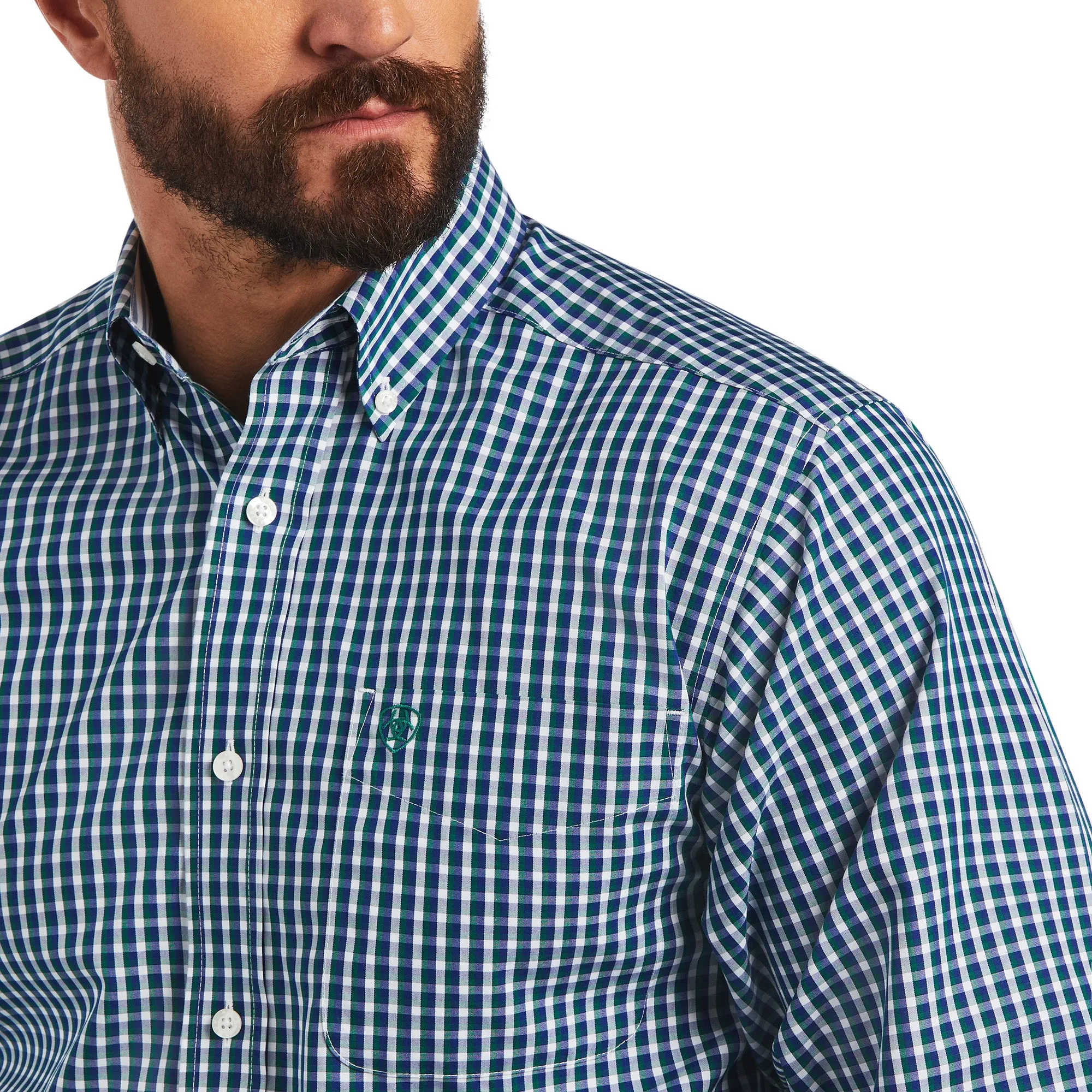 Wrinkle Free Seamus Fitted Shirt